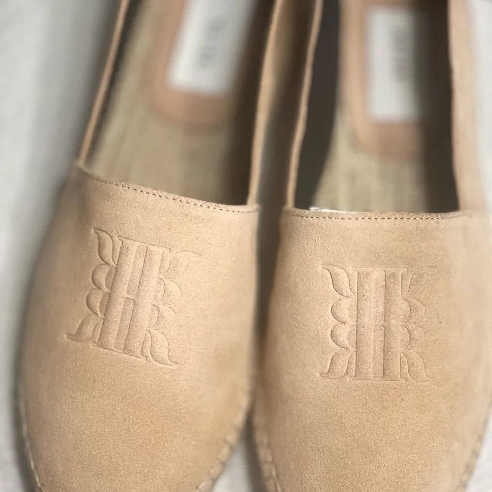 Reiss Tan Espadrilles Slip-On Women's Shoes